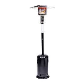Steel Standing Patio Heater - Black